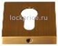 Картинка Накладка на цилиндр PALLINI Prime PAL-KH-Z-S MatCoffe Матовый кофе