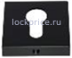 Картинка Накладка на цилиндр PALLINI Prime PAL-KH-Z-S MatBlack черный
