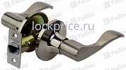 Картинка Ручка-защелка межкомнатная PALLINI P3801 SN-PS матовый никель