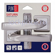 Картинка Ручка Punto (Пунто) раздельная LM/A K.QR52.SATURN/HD SN/CP-3 матовый никель/хром