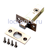 Картинка Задвижка межкомнатная RENZ (РЕНЦ) "L-BK 45 AB", бронза античная