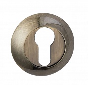 Картинка Накладка под евроцилиндр BUSSARE B0-10 ANT.BRONZE, Античная бронза