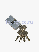 Картинка Ключевой цилиндр PALLINI Р 60С SC матовый хром, ключ-ключ
