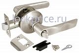Ручка защелка 6024 SN-B (фик.) мат. никель
