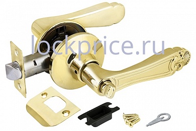Картинка Ручка защелка 6037 PB-B (фик.) золото