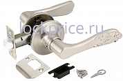 Картинка Ручка защелка 6033 SN-P (без фик.) мат. никель