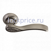 Картинка Ручка дверная PALLINI Home "Медина" PAL-250-H SN/NP матовый никель