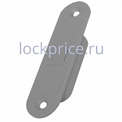 Картинка Ответная планка AGB (АГБ) для защелок Touch (для деревянных коробок) B02404.31.78 (серый)