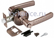 Картинка Ручка защелка 6026 AC-B (фик.) медь