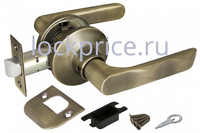 Картинка Ручка защелка 6024 AB-P (без фик.) бронза