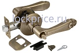 Ручка защелка 6037 MAB-B (фик.) мат. бронза
