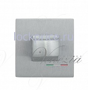 Картинка Фиксатор поворотный на квадратном основании Fratelli Cattini WC 8-CS матовый хром