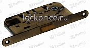 Картинка Защелка межкомнатная сантехническая с пластиковым язычком PALLINI P 410 B AB античная бронза