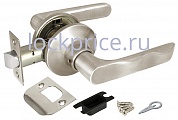 Картинка Ручка защелка 6024 SN-P (без фик.) мат. никель