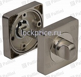 Завертка (поворотная ручка) на квадратном основании PALLINI Silver PAL-WC-S SN/CP матовый никель