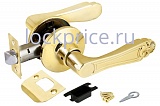 Ручка защелка 6037 PB-P (без фик.) золото
