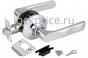 Картинка Ручка защелка 6024 CP-P (без фик.) хром