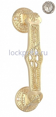 Картинка Дверная ручка-скоба НЛМЗ РДС-08 (серебро)