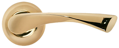 Картинка Дверные ручки Morelli MH-01 GP "КАПЕЛЛА" Золото