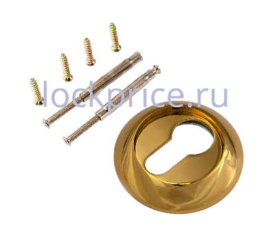Картинка Накладка на цилиндр RENZ (РЕНЦ) INET 08 DGP, тёмное золото