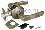 Ручка защелка 6024 AB-P (без фик.) бронза