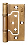 Картинка Петля универсальная без врезки PUNTO 200-2B 75x2,5 CF (кофе)
