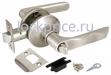 Картинка Ручка защелка 6024 SN-B (фик.) мат. никель