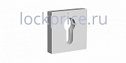 Картинка Накладка на цилиндр PALLINI Silver CUBE PAL-KH SQ SC матовый хром