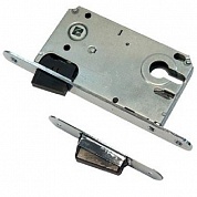 Картинка Защелка врезная магнитная ARCHIE Sillur L M085 SC MAG хром (N) под евро-цилиндр