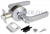Картинка Ручка защелка 6026 CP-B (фик.) хром