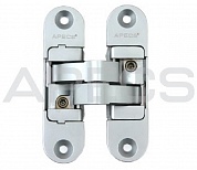 Картинка Петля скрытой установки Apecs DH-1130-111*29*6-3D-Z-CRM-L (R15) матовый хром левая