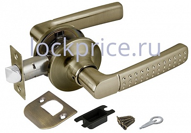 Картинка Ручка защелка 6026 AB-P (без фик.) бронза