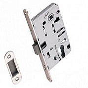 Картинка Защелка магнитная врезная Archie LM 5212-CL матовый хром (99) под евро-цилиндр