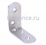 Картинка Кронштейн skobis (СКОБИС) мебельный МК 40х40х20х2 цинк белый (10 шт)