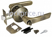 Картинка Ручка защелка 6024 AB-B (фик.) бронза