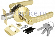 Картинка Ручка защелка 6026 PB-E (кл./фик.) золото