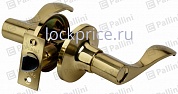 Картинка Ручка-защелка межкомнатная PALLINI P3801 BS-PS матовое золото