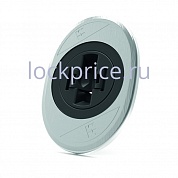 Картинка Накладка на Mottura (Моттура) замок 3D KEY, внутренняя 95.503B0 /глубина 10 (Мат. хром), 1 шт