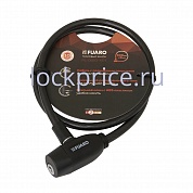 Замок тросовый Fuaro (Фуаро) PL-0880-KEY (8х800мм) 2кл. ПОДВЕС