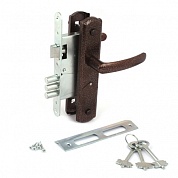 Картинка Замок врезной сувальдный Avers ЗВ9-4-1-4 (медь)