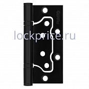 Картинка Петля универсальная Punto (Пунто) без врезки 200-2B 100x2,5 BL (черный)