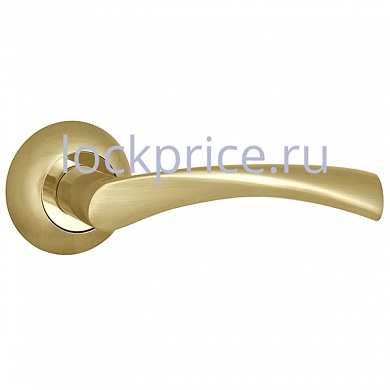 Картинка Ручка раздельная Punto (Пунто) CRONA TL SG/GP-4 мат. золото/золото
