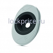 Картинка Накладка на Mottura (Моттура) замок 3D KEY, наружная 95.504B0 /глубина 10 (Мат. хром), 1 шт