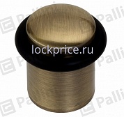 Картинка Ограничитель (упор) дверной напольный PALLINI PS 3 AB античная бронза