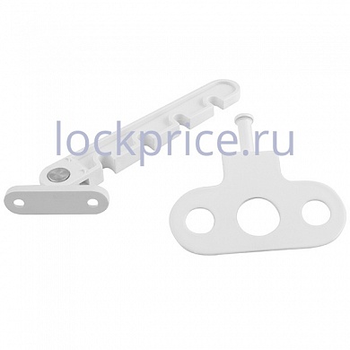 Ограничитель оконный (пластик) белый