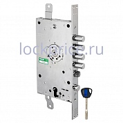 Картинка Замок врезной Mottura (Моттура) двухсистемный 3D KEY 3D.787-D (правый), ключ 40 мм