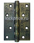 Картинка Петля дверная ADDEN BAU 100X70X2.5 4BB FLO ANTIC BRONZE античная бронза