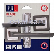 Картинка Ручка Punto (Пунто) раздельная LM/A K.QR52.BLADE/HD GR/CP-23 графит/хром