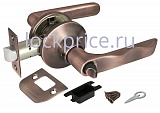 Ручка защелка 6024 AC-B (фик.) медь