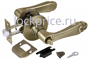 Картинка Ручка защелка 6037 AB-B (фик.) бронза